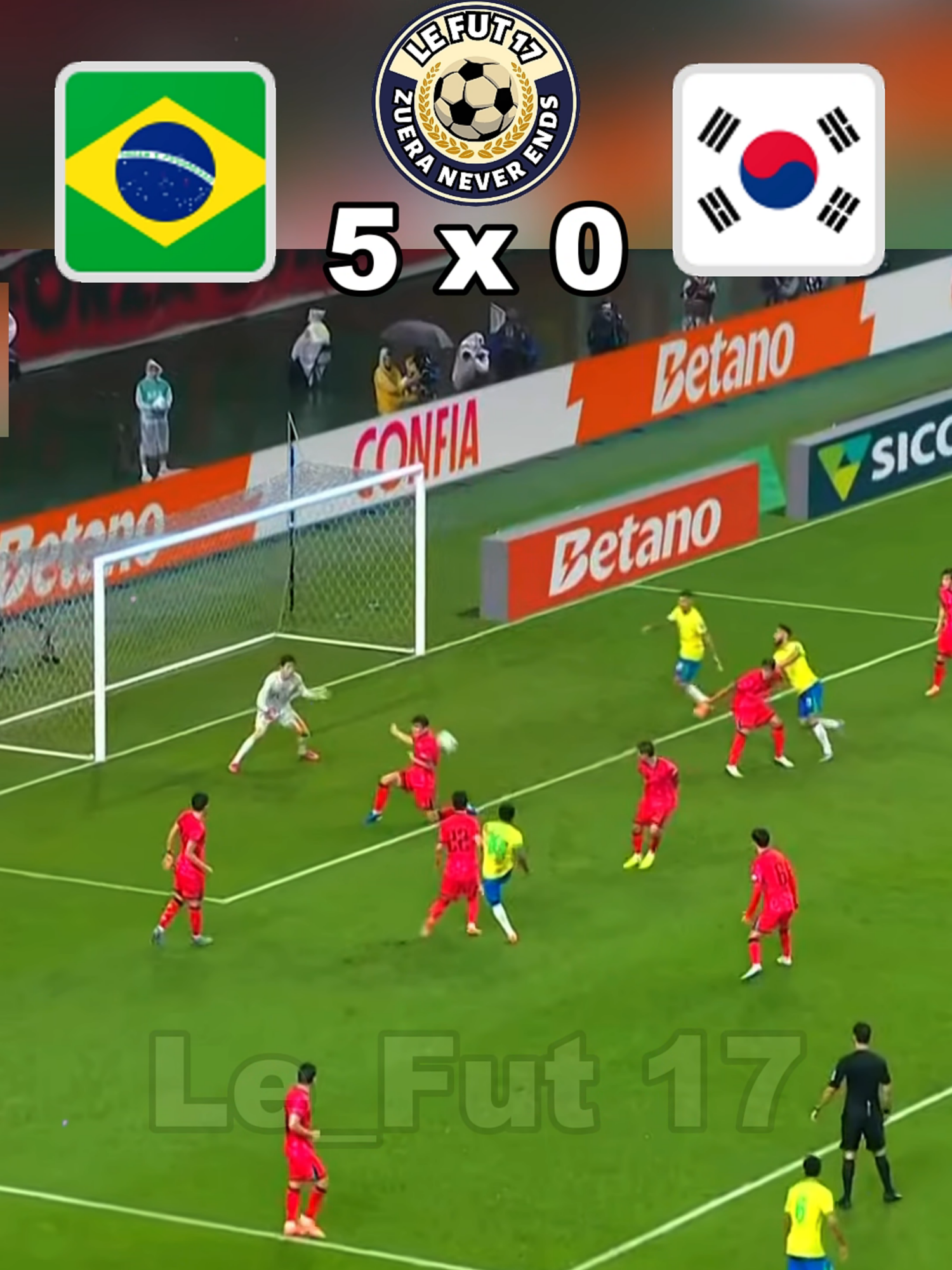 agora o hexa vem 😂🤣😄😁 #futebol #brasil #selecaobrasileira #amistoso #engracado #edit #smzinho