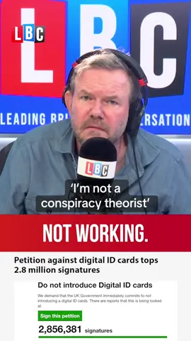 James O’Brien shuts down caller Dave’s ‘fears’ about digital IDs. #jamesobrien #digitalids #ukpolitics #lbc 