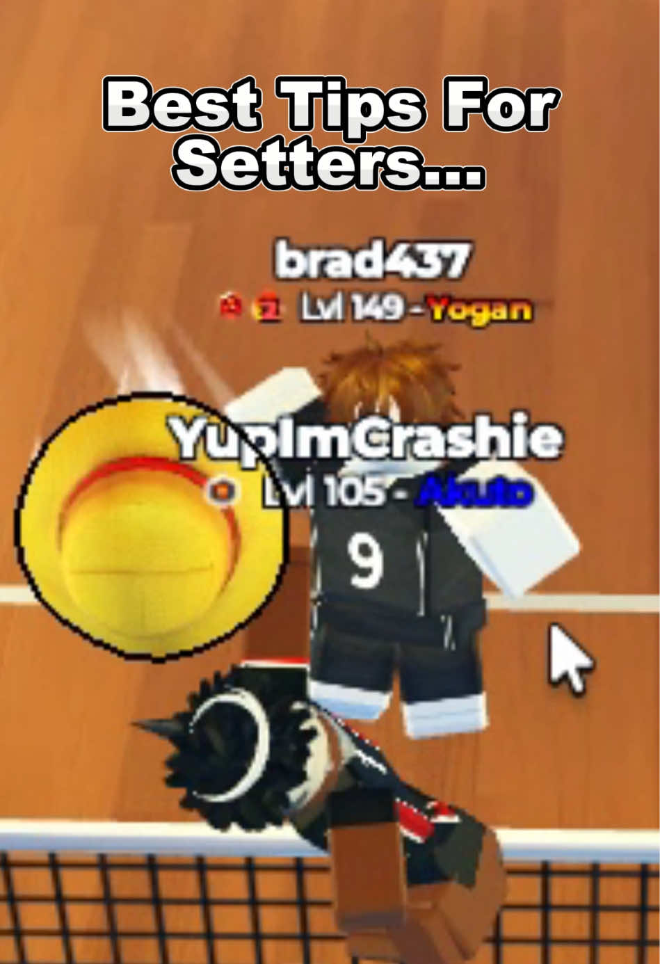 Best tip for setters man… #volleyballlegends #yupimcrashie #roblox #games 