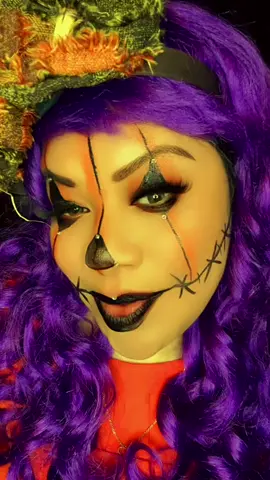 #halloween #scarecrow #halloweenlook #🎃 La Reina 