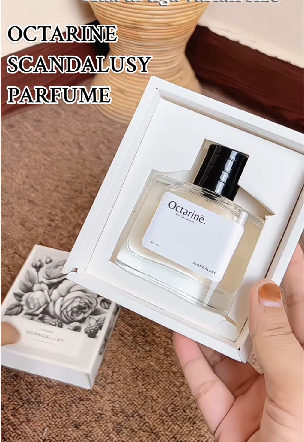 Parfume andalan aku, wanginya tahan lama dan favorite aku di variaj scandalusy🍒💕🌸 Kau mesti cobain juga karena emang mantep banget❣️❣️ #octarineperfume #parfumeviral #parfumewanita #parfumereccomended 