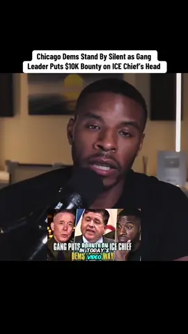 Chicago Dems Stand By Silent as Gang Leader Puts $10K Bounty on ICE Chief’s Head #charlesforte #news #breakingnews #chicago #part1 