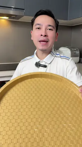 Combo Khay Giả Mây Tre, Đựng Đồ Ăn Sạch Sẽ Tiện Lợi