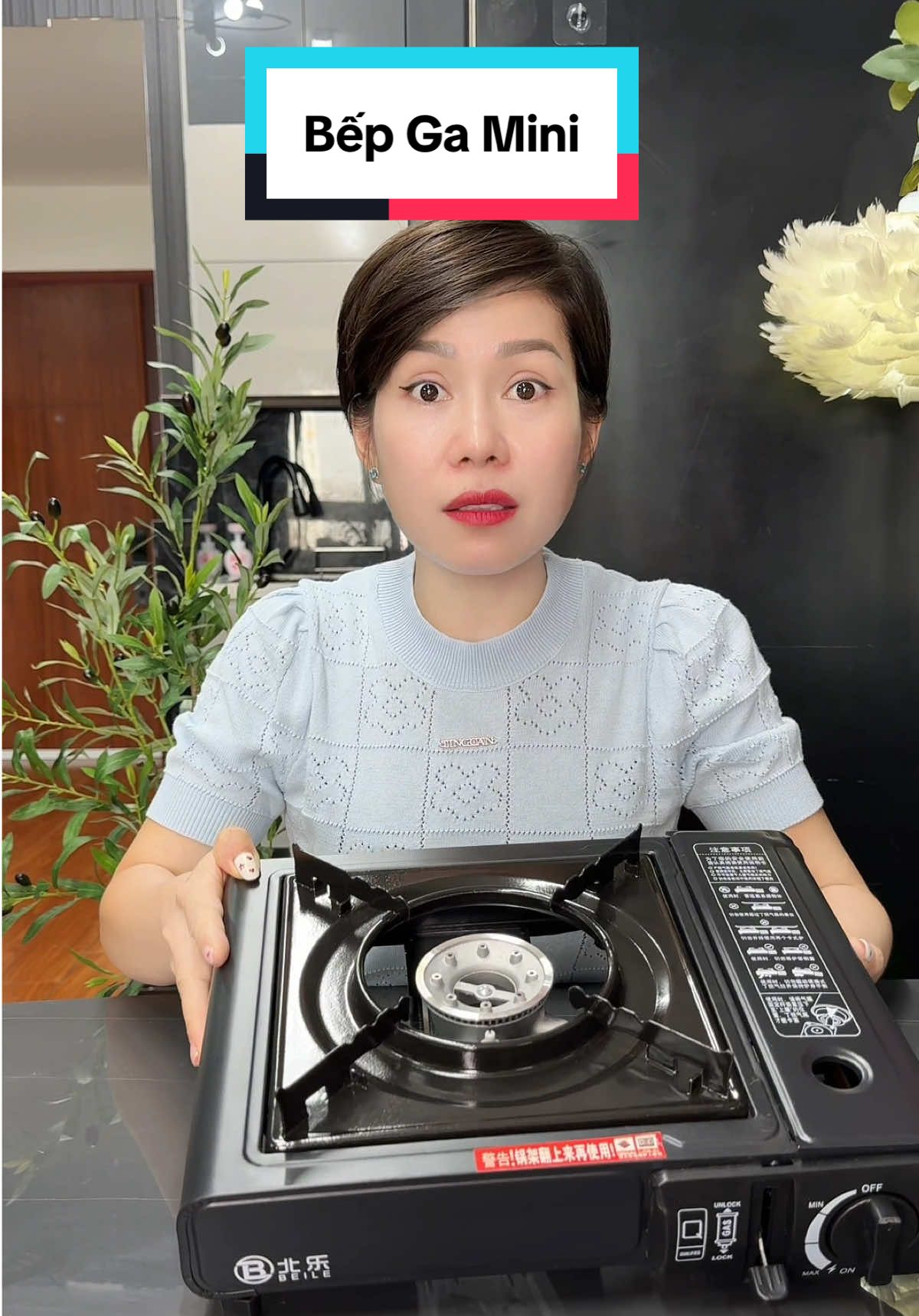 Bếp Ga Mini, Thép Không Gỉ Bếp Du Lịch Bếp Gas Chống Cháy Nổ / Chống gió Tiện Lợi Cho Hội Nhóm Cho Gia Đình Dã Ngoại Đi Cắm Trại Camping #bepga #Cindythuytichcuc 