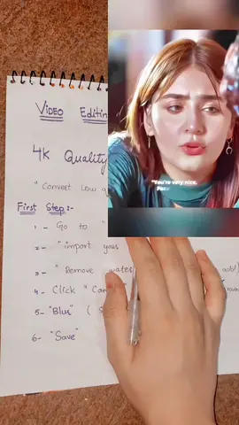 4k Quality Video Ediitng ( How to convert low quality video in HD quality ) #creatorsearchinsights #4kquality #capcut #editing 
