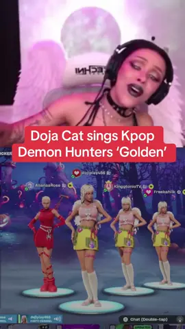 I think she got the lyrics wrong 😑 #fortnite #kpop #golden #dojacat #kpopdemonhunters 