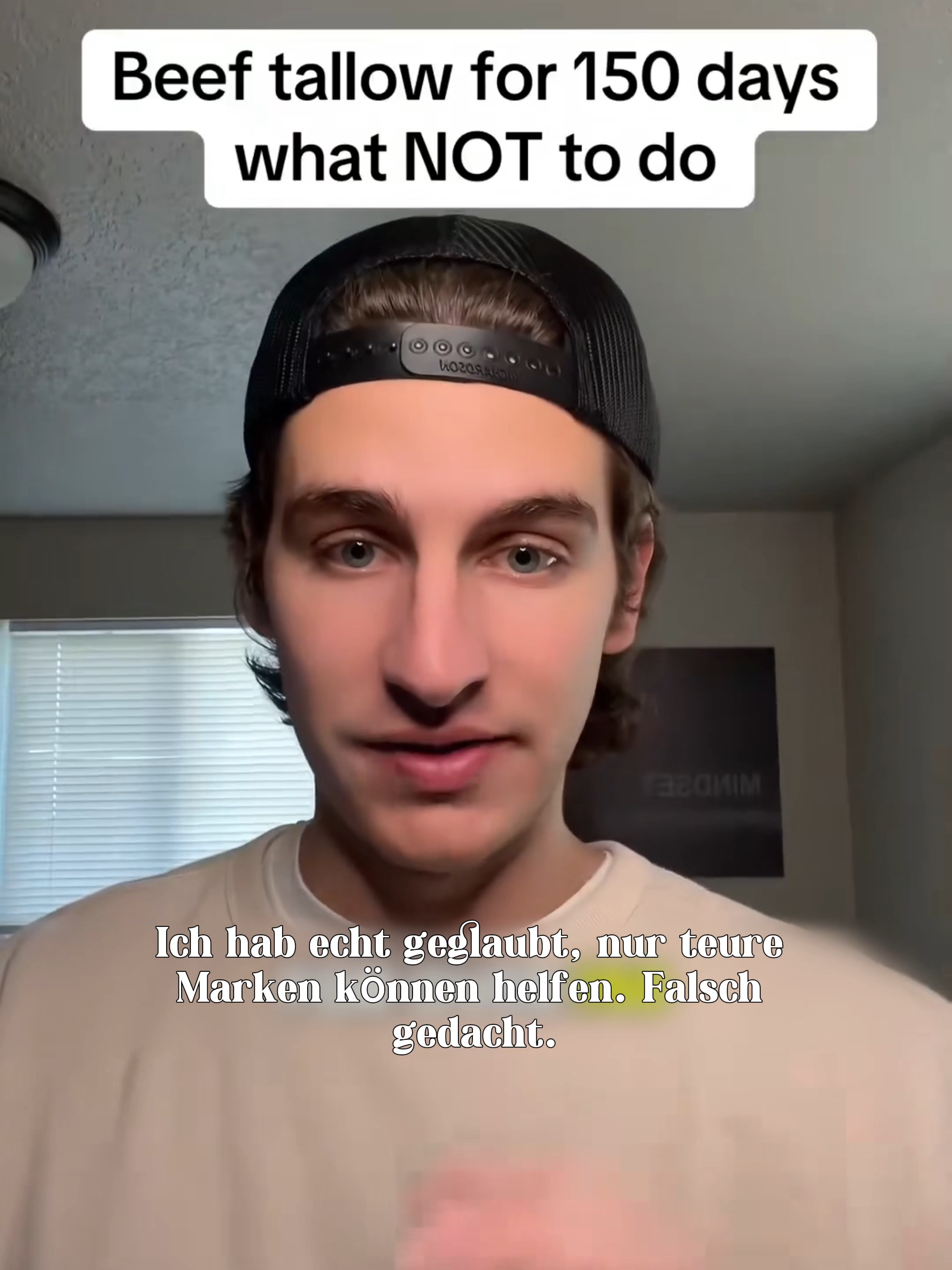 es ist nur meine persönlich Erfahrung was mir geholfen hat #foryou #cleanskin#makeuphacks #skincare #beeftallow