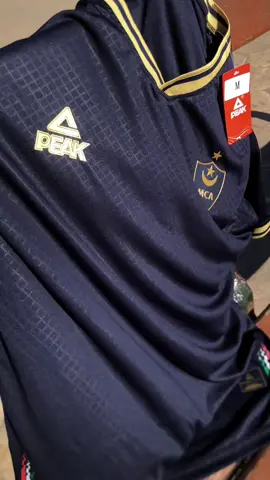 New color : BLUE OXFORD  Tissue originally PEAK  • • #mca #fyp #mouloudia_1921❤💚 #tiktokshop #PEAK 