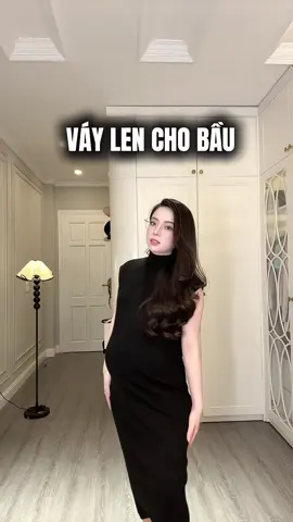 Váy len xinh cho các mẹ bầu yêu #baubi #mebimsua #bimsua #ocu 
