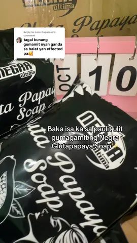 Replying to @Jane Caparoso baka nakaksampung order ka na ng glutapapaya mima ahh sbhan mo ako