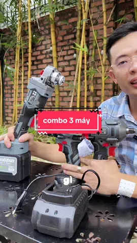 combo 3 máy đi chiến công trình #combo #linhanhtools #xuhuongtiktok 