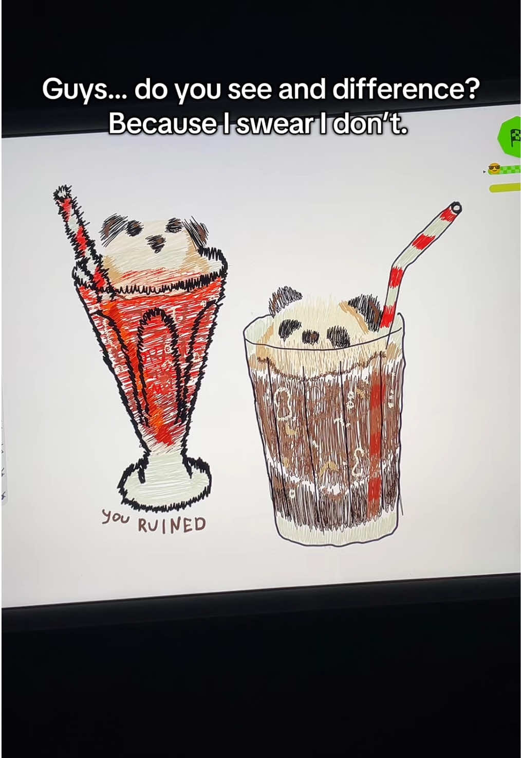 When you try your best but still “ruin everything” 😢 #drawing #multiplayer #game #painting #draw 