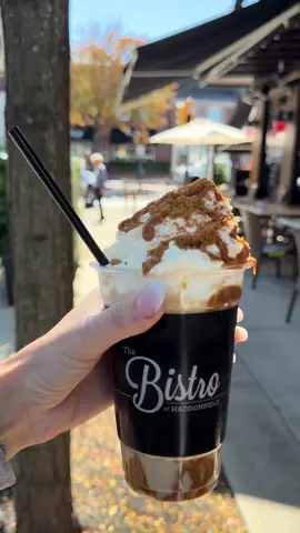 Have you had your coffee yet today? If not, stop in for a iced biscoff latte! #haddonfieldnj #restauranttiktok #icedcoffee #fyp #coffeetok 