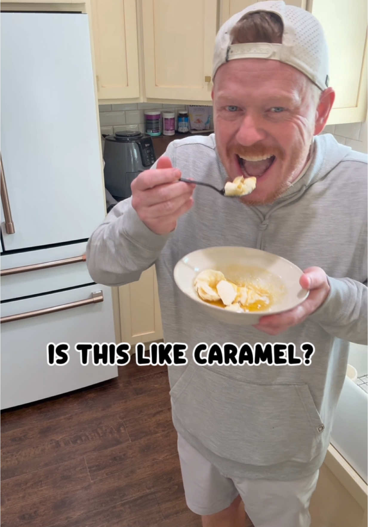 How do you say caramel? 🤯 #food #Recipe #icecream 