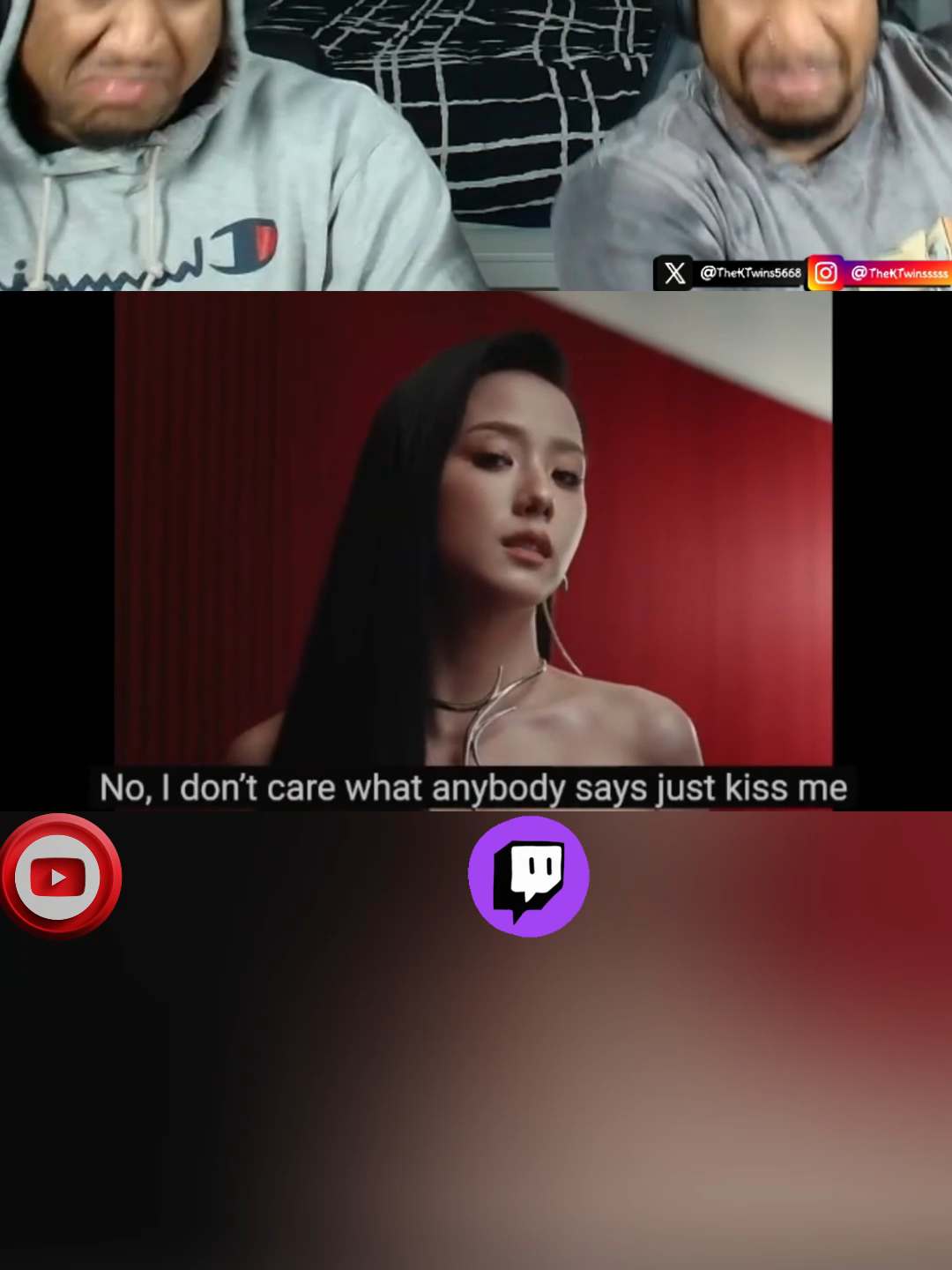 JISOO X ZAYN - EYES CLOSED (OFFICIAL MV) | TWINS REACTION | BEST DUO COLLAB OF THE YEAR! INSANE DUO!#kpop #twins #reaction #jisoo #zayn #thektwins