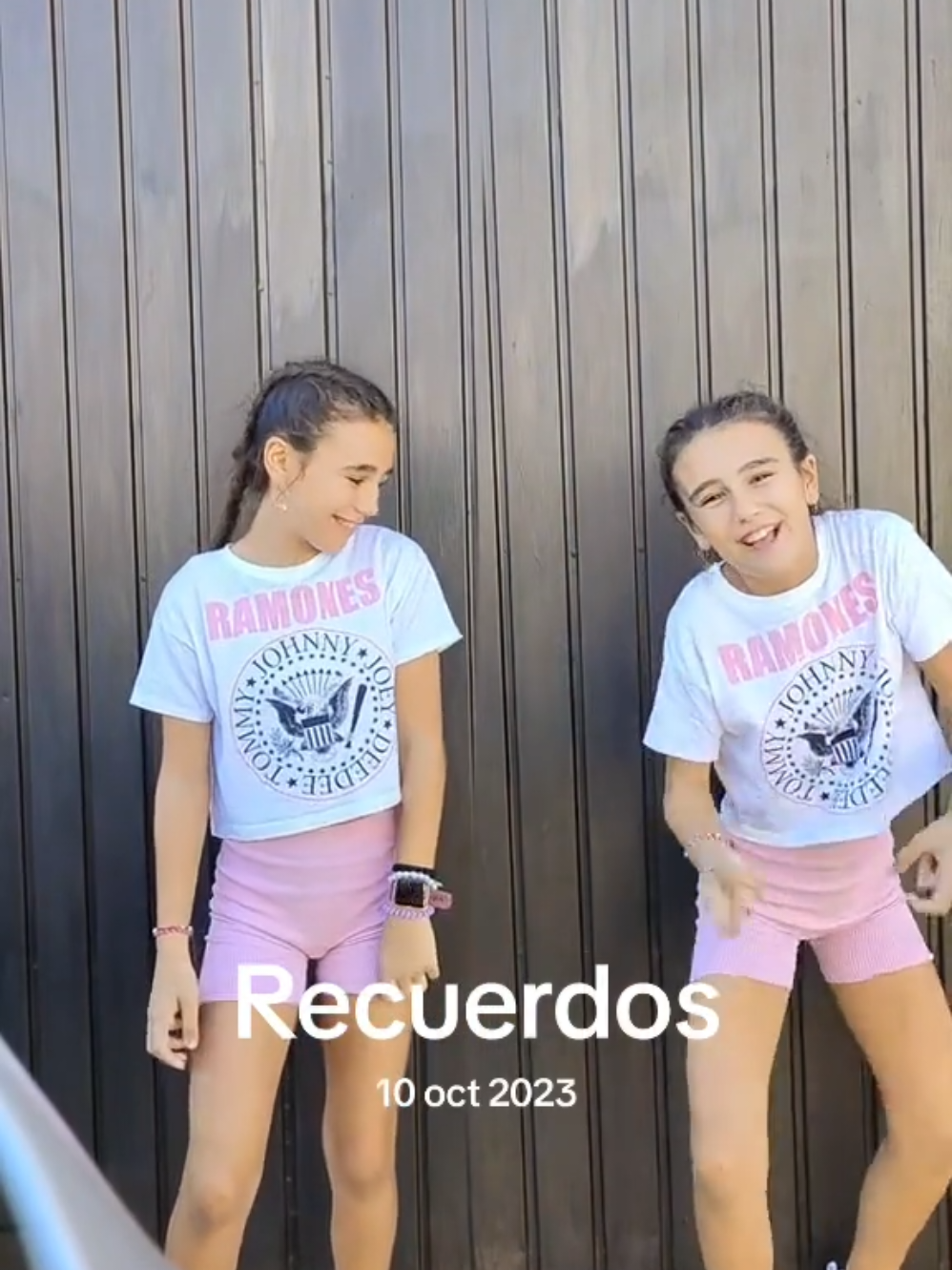 ¿QUIEREN MAS VIDEOS DE LAS GEMELAS? 3.000 ❤️ Y HACEMOS UNO ACTUAL 😎🔥#Recuerdos 