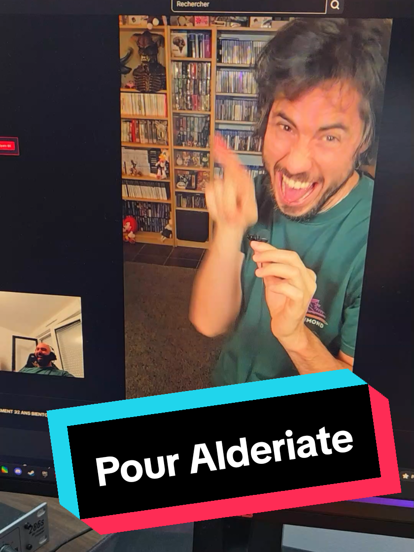 La vidéo pour Alderiate (et je ne savais pas)