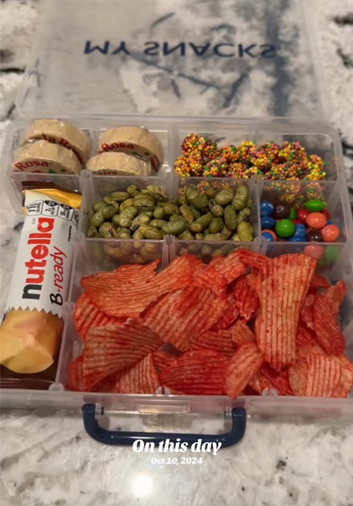 RP Restock my  snack box #restocksnacks #asmrperls #asmr #snackbox #restockingasmr 