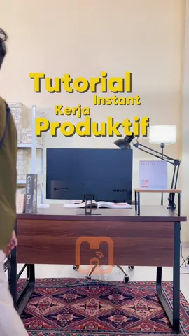 Meja kerja + meja gaming semua bisaaa dalam satu desain 🔥 Kuat, luas, dan estetik harga tetap bersahabat 💻 Cek keranjang sekarang sebelum kehabisan! #MejaKomputer #mejagaming #furniturekantor #mejakantor #homedoki 