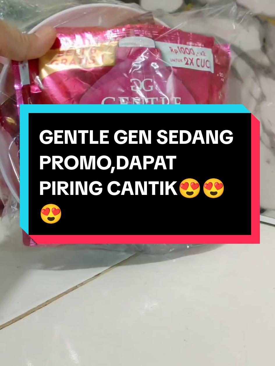 Free piring cantik😍😍😍 #gentlegen #gentlegenpromo #gentlegenberhadiah #gentlegensabuncair 