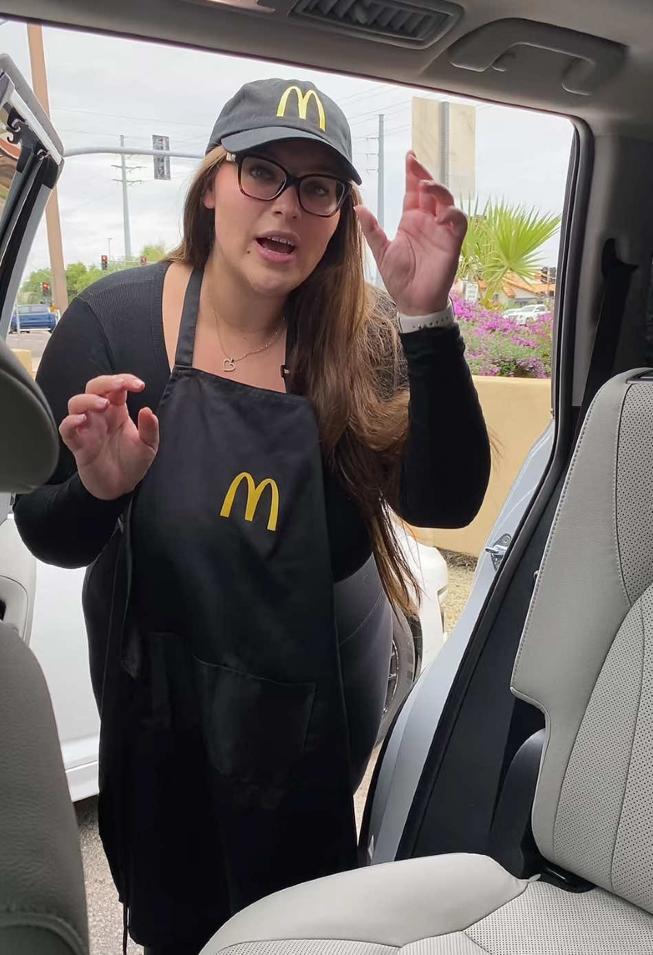 POV: Thanks for picking me up from my work shift!