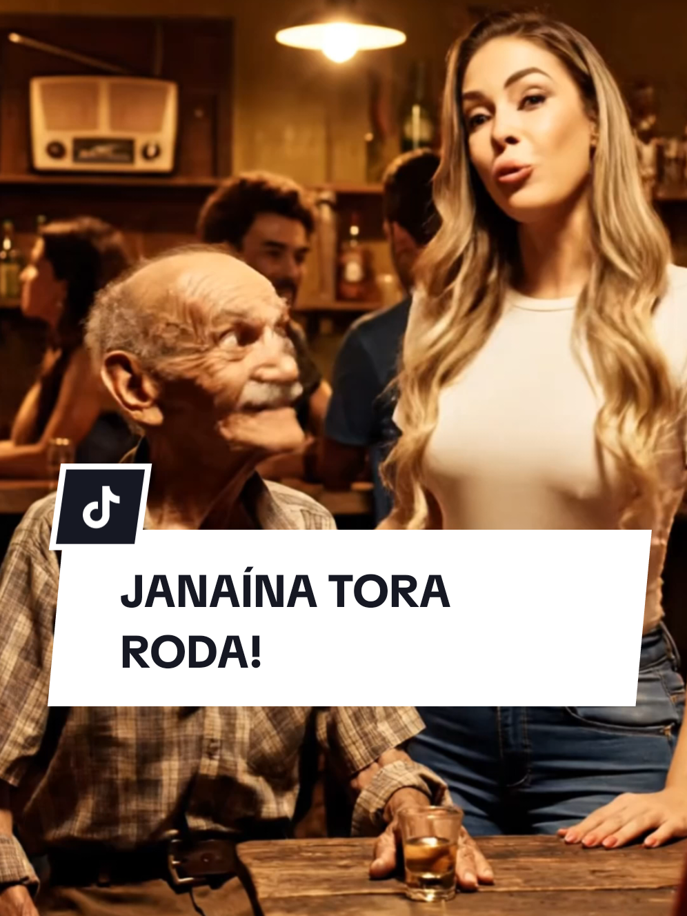 Seu Zé Conheceu Janaína Torarroda #veo3 #novela 