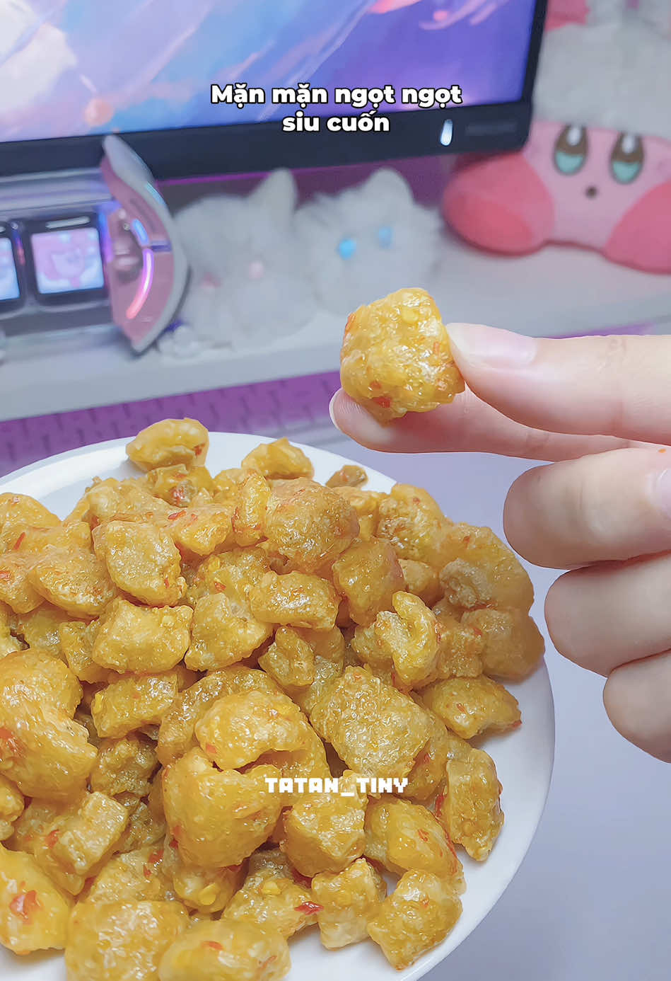 Ăn thử đi ngon thật á, không thấy bị khét dầu đâu 🤤 #topmorimmamtoi #topmorimtoiot #anvat #xuhuong #tatan_tiny 