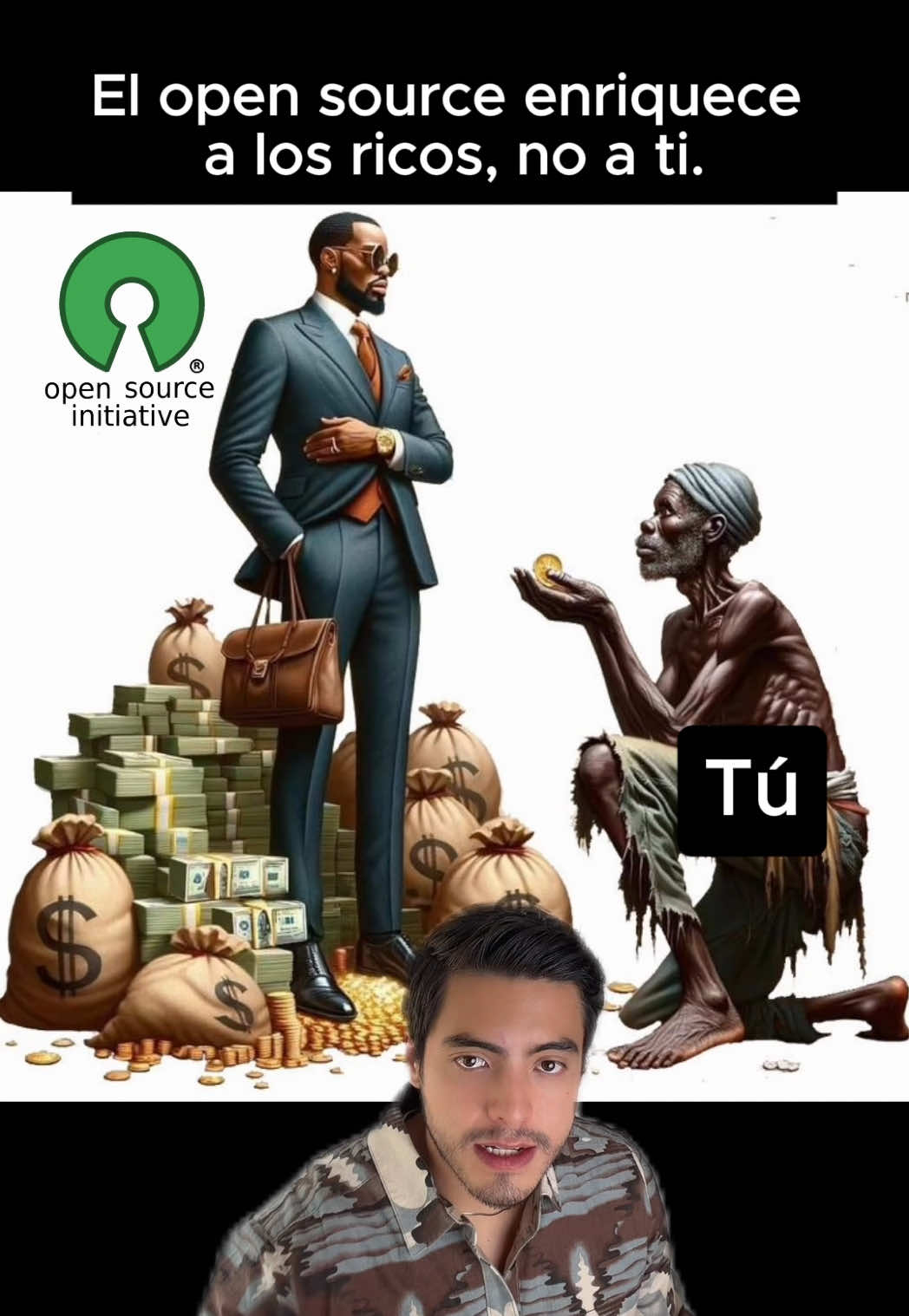 El código open source enriquece solo a los más ricos 