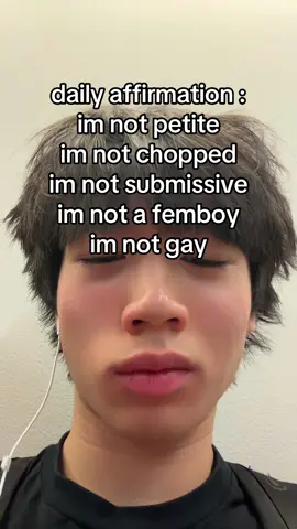 #affirmations #chopped #femboy #fypシ #foryoupage