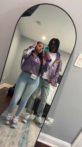 Nyc 🗽 #matchingoutfits #couple #antwionxkameo #fyp #nyctiktok 