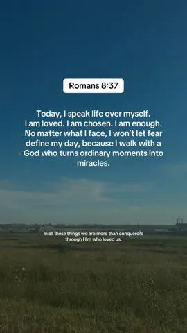 Don’t just say it,  believe it. #ChristianAffirmations #FaithOverFear #christiantiktok #bibleverse  #creatorsearchinsights 