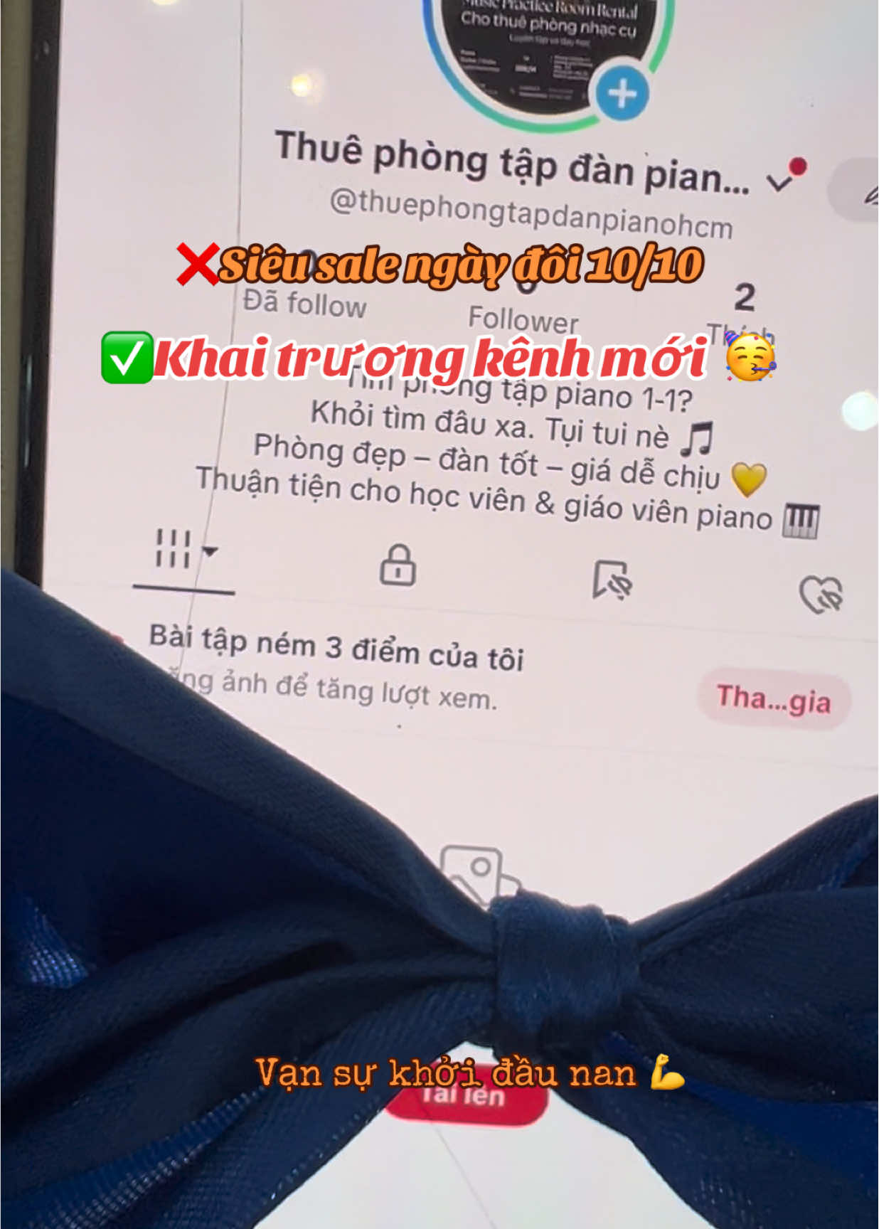 Ngày lành tháng tốt khai trương kênh 😎🤝 #xaykenhtiktok2025 #khaitruong #xaykenhtiktok #xuhuong #chothuephongpianohcm 