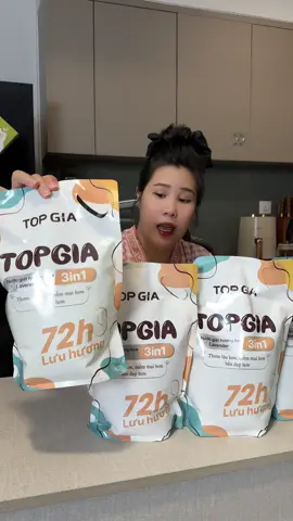 Combo 2 túi 4L nước giặt xả topgia nha #muataitiktokshop #nganngoc176 #nuocgiatxa #nuocgiatthom 