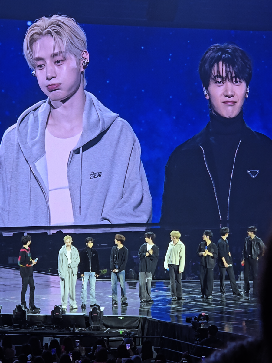Everyone doing the sad face except for Ricky 😭 Here & Now Seoul Day 3 #HereandNow #soundcheck #HereandNowtour #Ricky #리키 @ZEROBASEONE 