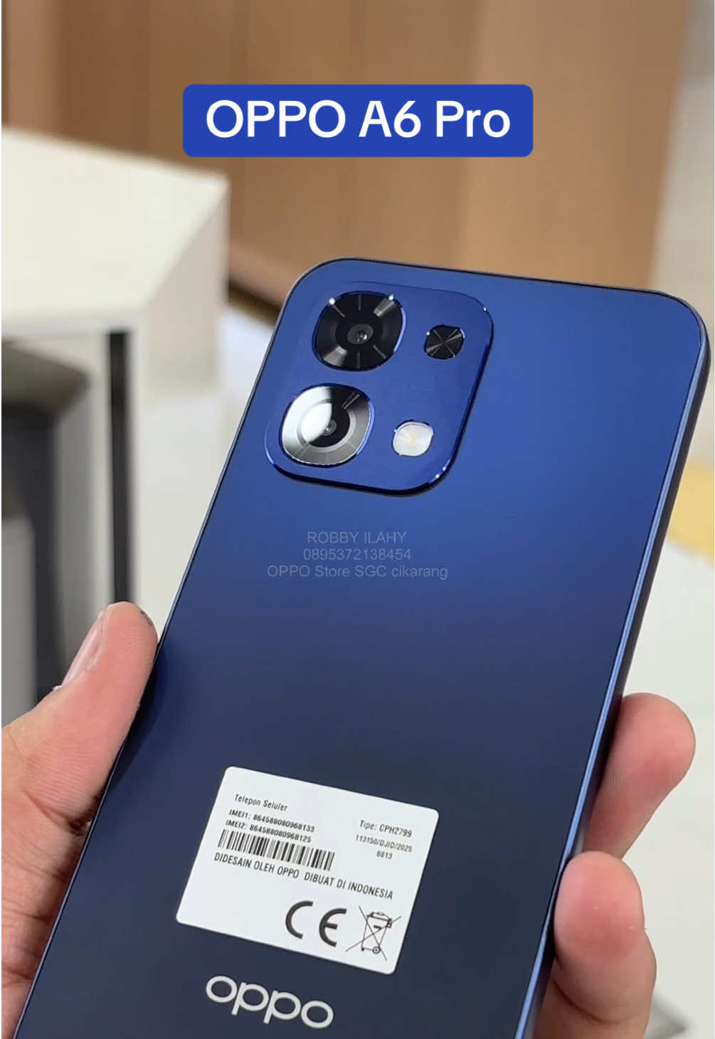 #desainmawar #oppoA6pro #OPPOSTORECIKARANG #andalansetiapsaat #somethingproiscomingbekasi 