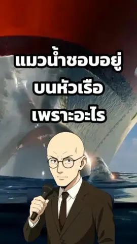 แมวน้ำชอบขึ้นมาบนหัวเรือเพราะอะไร?🦭🦈 cr.thexoutliners #สาระ #สาระความรู้#สนุกสนาน #fyp 