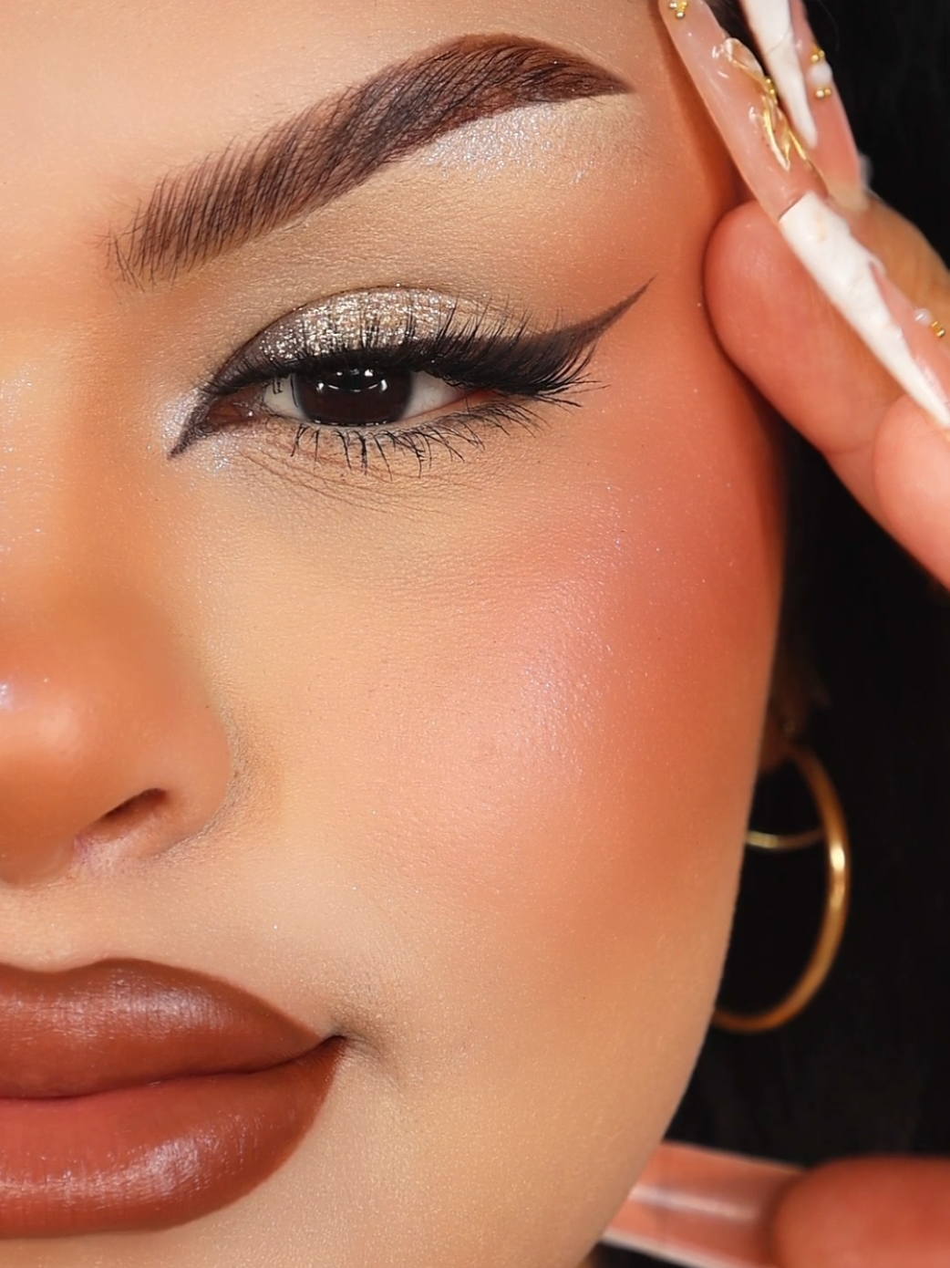 Delineado glam 😱😱