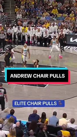Andrew Nembhard is elite at pulling the chair 💯 🪑 #NBA #basketball #pacers #andrewnembhard #
