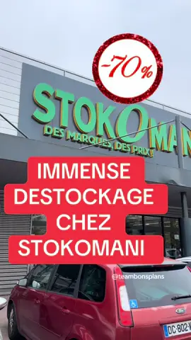 Immense destockage chez @Stokomani Officiel jusqu'à -70%. Attention stocks limités 🤗 #bonplan #stokomani #arrivage #destockage 