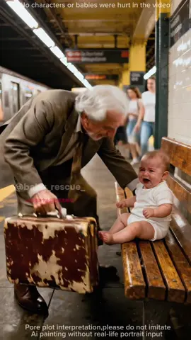An old American man adopted one baby .| #babyresc #helping #rescue #babyrescue