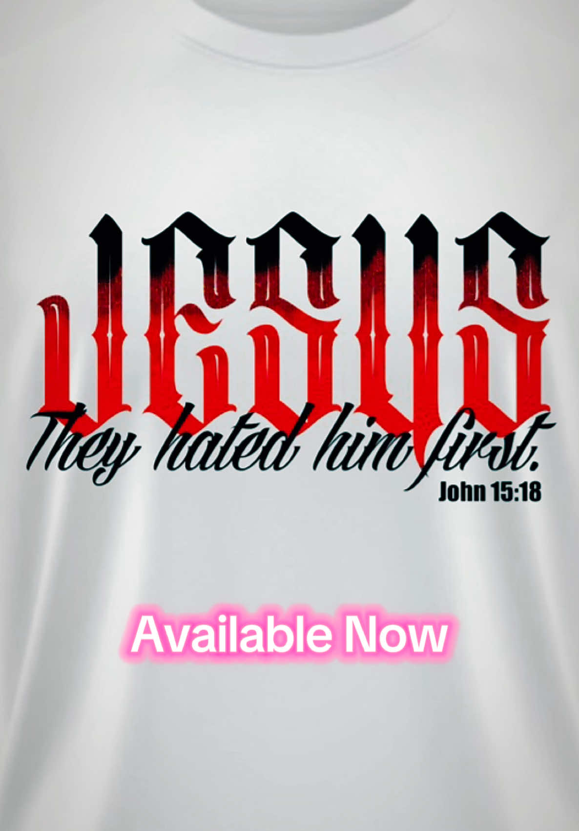 “SCRIPTURE” clothing brand, DM for your order #christiantiktok #jesusisking #scripture  