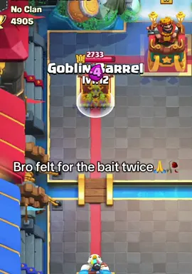 Poor guy, too much skill😬 #clashroyale #fyp #logbait #funnytiktok #gaming 