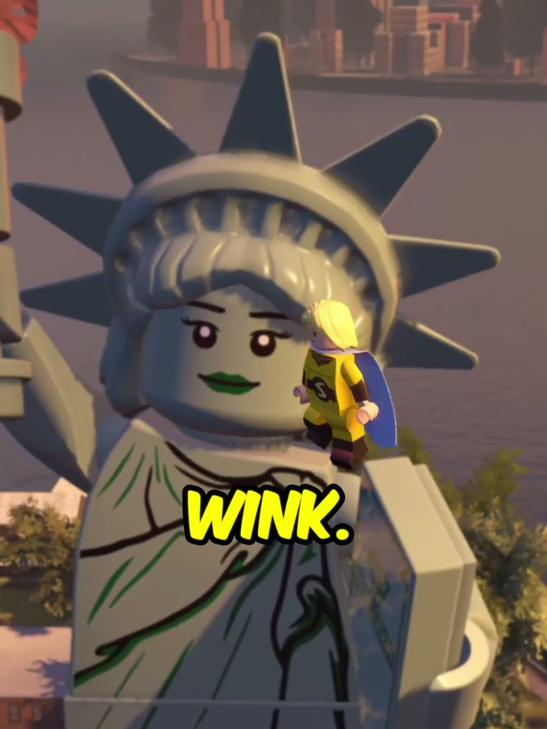 Evolution of the Statue of Liberty in LEGO games #legomarvelsuperheroes #legomarvelsavengers #legomarvel #legostarwars #DCComics