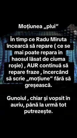 Moțiune simplă împotriva lui Radu Miruta.#romania #politica #aur #suveranisti #reforme 
