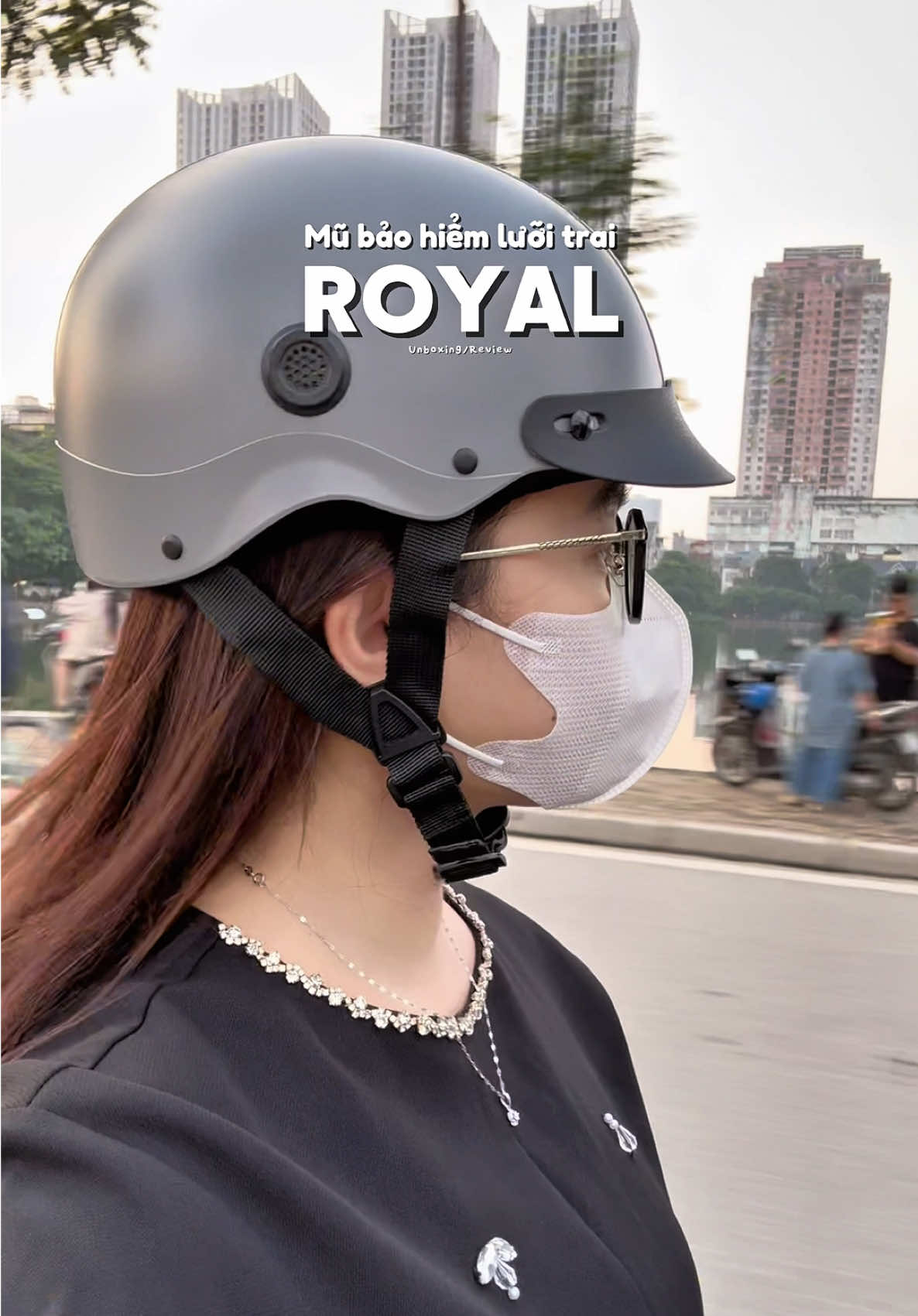 Mũ Bảo Hiểm Lưỡi Trai Royal 🪖 #riviucunghuong #unboxing #reviewthoitrang #mubaohiem #nonbaohiem 