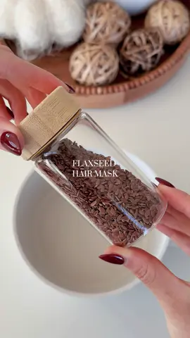Flaxseed hair mask ✨  #flaxseedhairmask #flaxseedmask #flaxseedgel #hairmask #flaxseed 