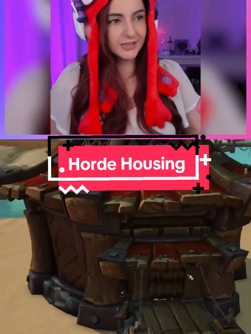 Why does Horde zones always look so bad? (Sorry Horde players!) I guess it won't be that bad once Silvermoon style houses are allowed! 😍 . . . #worldofwarcraft #wowmidnight #gamer #streamer