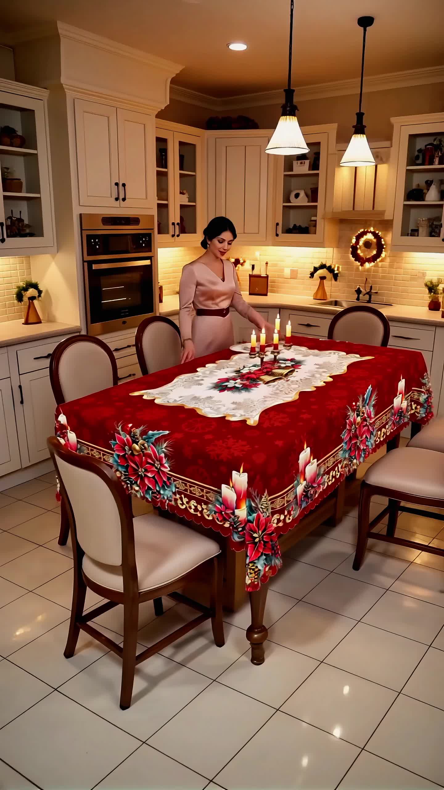 ISDOOK Christmas Decor 2025, Red Tablecloth With Christmas Flowers, Parties Decoration, Christmas Gifts Ideas To Friends #christmasdecorideas #christmasbedding #holidaytabledecor #christmasbedsheets #decoratingforchristmas #christmastabledecor #christmastablesetting #redchristmasdecor #christmaschaircovers #kingofchristmas #Christmas #Christmas2025 #christmasmantel #christmasvibes #christmasdiningroom #chritmasdecorations #christmascountdown #navidad2025 #christmasgarland #christmasmagic #hogar #christmastree #cozychristmas #hobbylobby #Christmasgiftsideas #tablecloths #festivehomedecor #holidavtabledecor #tiktokshop #fyp #tiktokshopfinds #freeshipping #ghost #cozvvibes #homegoods #roomdecor #roommakeover #remodeling #homevibes #season#dorm #backyard #homegoodsfinds #newapartment #farmstand #cozyaesthetic #lovemyhome #bedroomdesign #decorations #Feliz #cozvathome #diningroom #homesafety #pumpkins #halloweendecoration #spookydecor #spookyseason #halloweeniscoming #thanksgivingtablescape #falldealsforyou #fallfinds