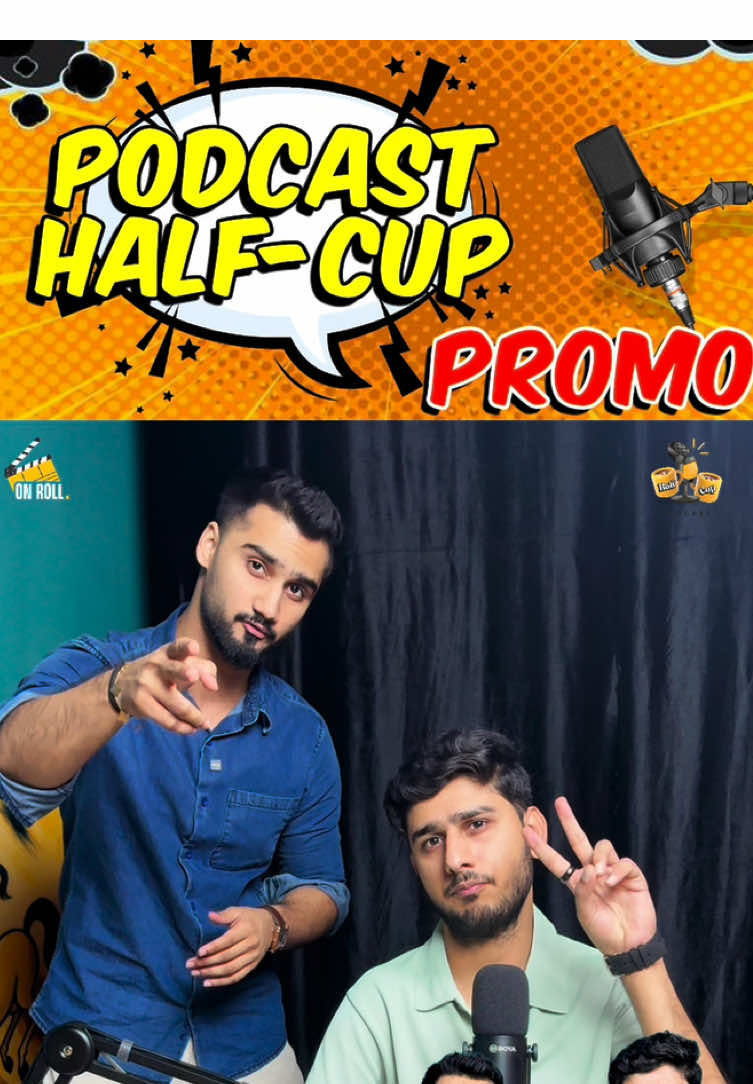 Half Cup Mein Full Fun! Umair Rami is in the house — get ready for non-stop laughter and crazy stories! 😆🔥 @MaiRy🗿  @sajawalistan  #OnRoll #podcast #fun #entertainment #mairy 
