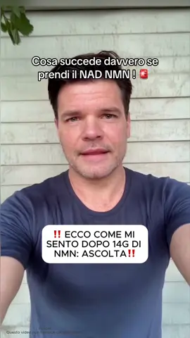 Ho provato finalmente il NAD con NMN! Ecco i risultati  🚨 #rimedinaturali #nmn #nad #integratori #benessere “ai host”
